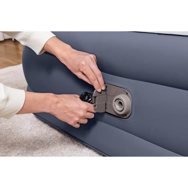 Luftsäng - BESTWAY - 67923 - Tritech™ SleekFlow™ - 2 platser, 226 x 152 x 84 cm, huvudgavel, inbyggd pump