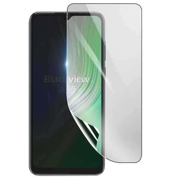Skärmskydd - 3MK - Blackview A55 - Stötsäker Hydrogel - Transparent - Reptålig
