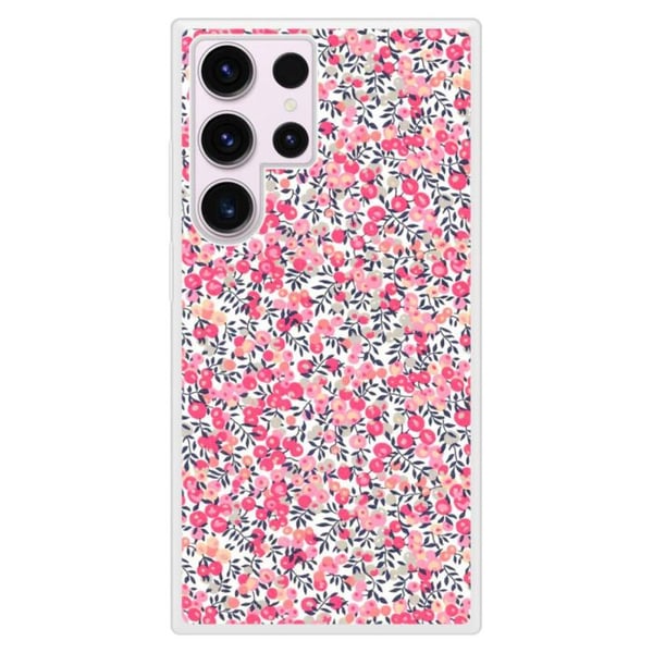 Siliconeförstärkt tryckt skal kompatibel med Samsung Galaxy S23 Ultra Liberty Wiltshire Rose