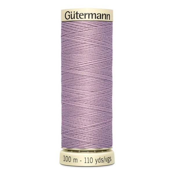 Parti av 5 spolar 100m Tråd 100% polyester Gutermann Ref 788988 - Att 568 - rosa minky
