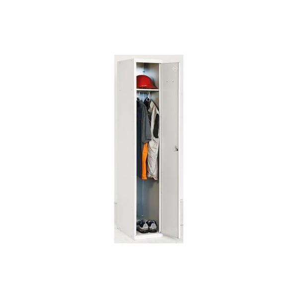 Avtagbart skåp - 1 dörr - Metall - 30x50x180 cm - Industriell stil Avtagbart skåp - 1 dörr - Metall - 30x50x180 cm - Industriell stil