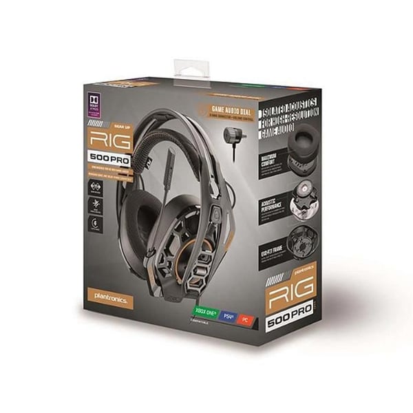 PLANTRONICS RIG 500HC Gaming Headset för Xbox One™/PS4™/PC - 50 mm hörlurar - Integrerad volymkontroll PLANTRONICS RIG 500HC Gaming Headset för Xbox One™/PS4™/PC - 50 mm hörlurar - Integrerad volymkontroll