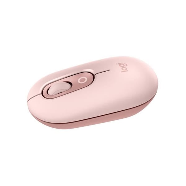 Mus - Trådlös - Logitech - Pop Mouse - Rosa