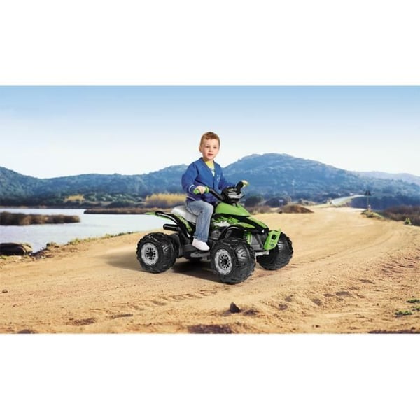 QUAD elektrisk - T-REX - GRØN - PEG PEREGO