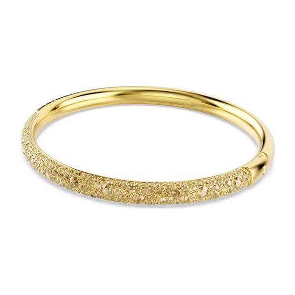 Armbånd - SWAROVSKI - Jonc Sublima - Forgyldt rhodium metal - Swarovski krystaller - Gul