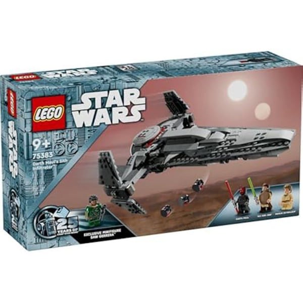 Byggleksak - LEGO - 75383 - Star Wars - Sith Infiltrator - 640 delar - från 9 år och uppåt