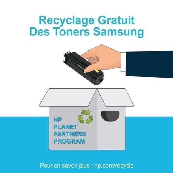 Pack med 2 svart tonerpatroner Samsung CLT-P404B (SU364A)