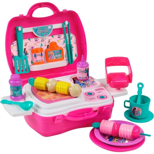 Glampingdocka - MATTEL - Barbie Glamping leksakset - Flerfärgad - 20 delar - Från 3 år