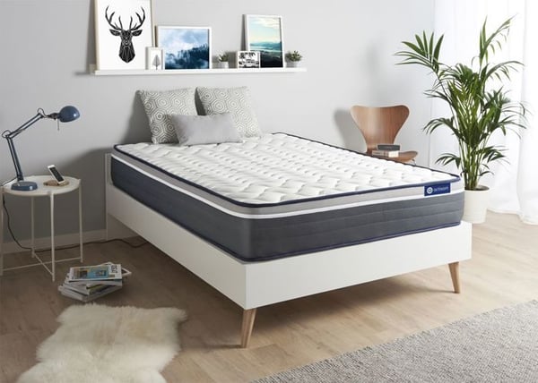 Madrass - ACTISOM - Actimemo Plus - 160x195 cm - Minnesskum - 26 cm tjocklek