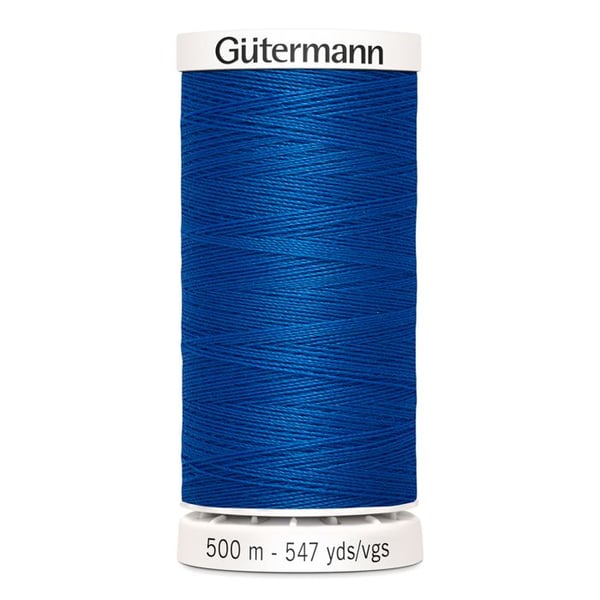 Fil av 100% polyester 5 spolar om 500m 701920 - Att 322 - lapisblå