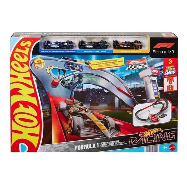 Rata - HOT WHEELS - Hot Wheels Racing Aloitusratasyhdistelmä - Monivärinen - 4 vuotta - Sisätiloihin