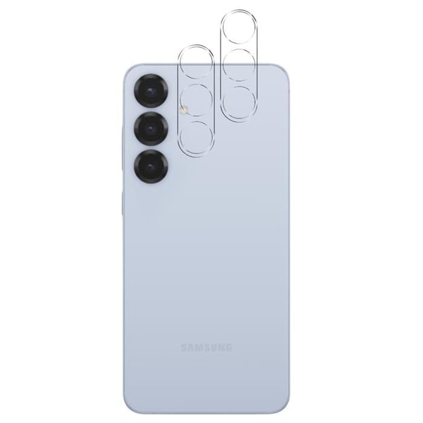 Skyddskamera för Samsung Galaxy S25 FE [2-pack] Härdat Glas Bakre Kamera Film Skydd Phonillico®