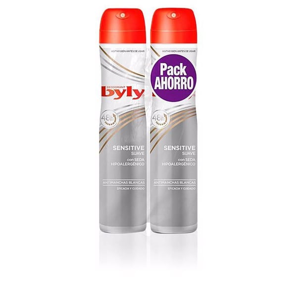 BYLY SENSITIVE DEODORANT spray förpackning 2 st