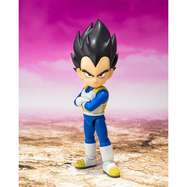 Bandai Tamashii Nations - Dragon Ball Daima - Figur S.H.Figuarts Vegeta Mini 7 cm