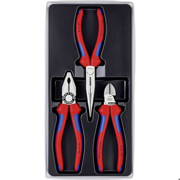 Knipex 00 20 11 til værkstedet Sæt af 3 tang