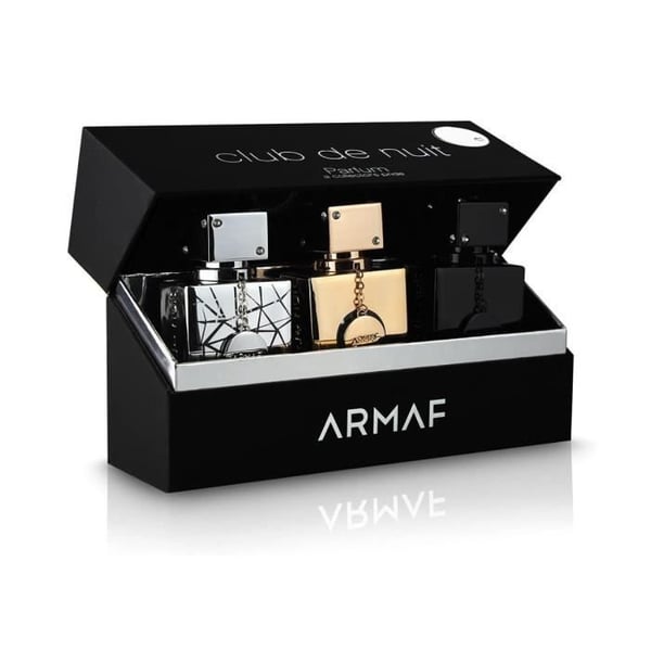 Doftset - ARMAF - CLUB DE NUIT BLACK - 3 flaskor - 30ml vardera - Eau de Parfum