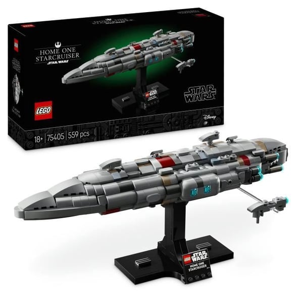 LEGO Star Wars: Jedi Paluu 75405 Starcruiser Home One - Aikuisten malli