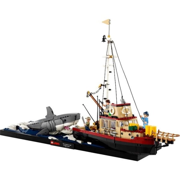 Byggsats - LEGO - 21350 - Hajarnas hav - Orca-båten - Mytisk haj - För vuxna