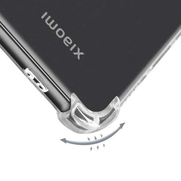 Halvstyv skal - AVIZAR - Xiaomi 14T - Stöttålig - Förstärkta hörn - Transparent