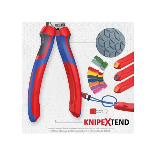 Knipex 00 20 11 til værkstedet Sæt af 3 tang