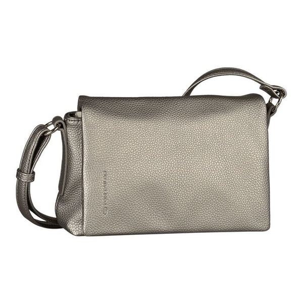 Axelväska med axelrem - TOM TAILOR - Lissi Flap Bag no Zip S - Grå - 21x15x6 cm - 230 g