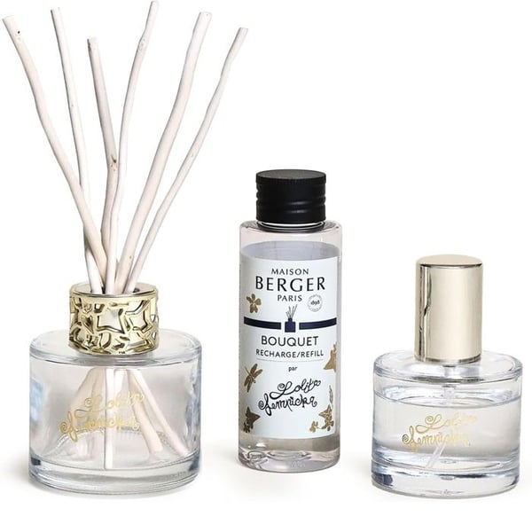 Lolita Lempicka Transparent - Duo coffret mini bukett & inomhusspray - MAISON BERGER PARIS