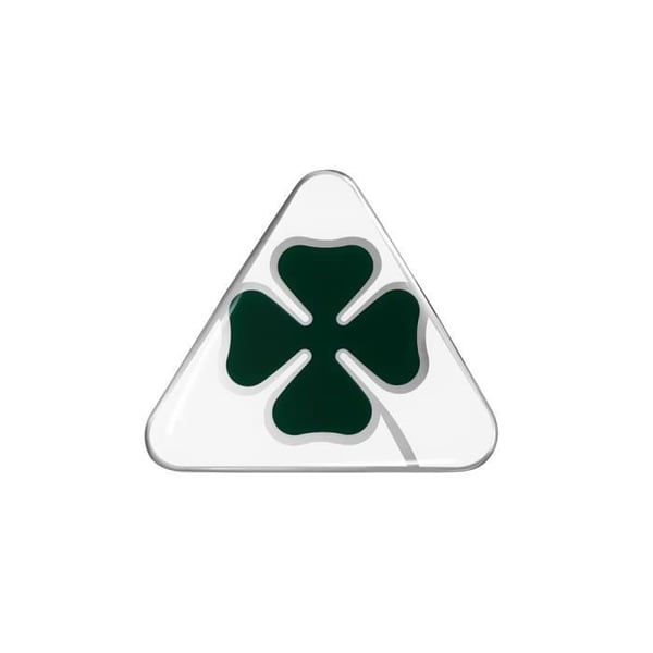 3D-dekal - Alfa Romeo - Quadrifoglio Verde - 5 cm - Flexibel - Blank