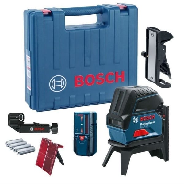 Niveau Laser - BOSCH PROFESSIONAL - GCL 2-50 - 2 Linjer - Rækkevidde 50m - IP54 Modstandsdygtig