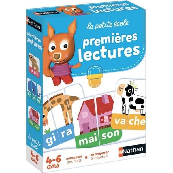 NATHAN La Petite Ecole - First Readings - Pedagogiskt spel NATHAN La Petite Ecole - First Readings - Pedagogiskt spel