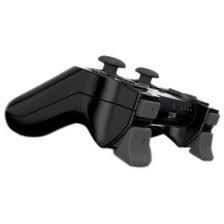 Gachetter - GIOTECK - REALTRIGGERS - Långa - Kompatibla med PS3 - Svart