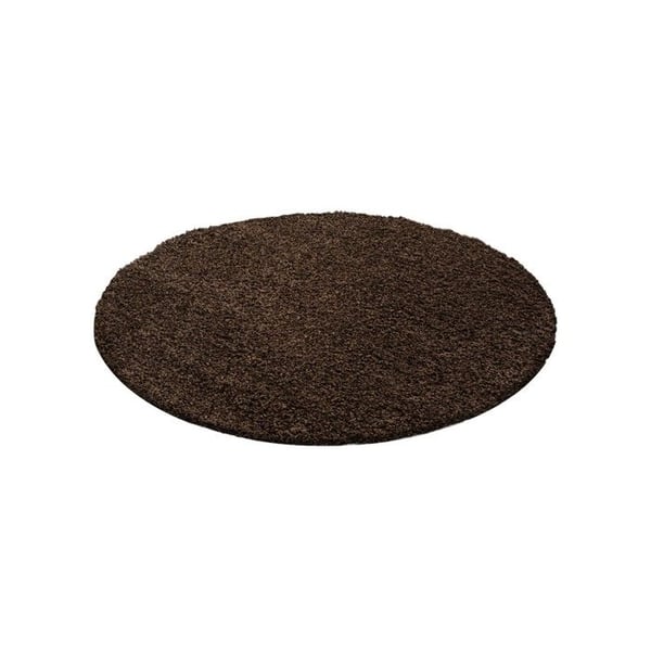 Mjuk och fluffig Shaggy matta 30 mm för vardagsrum och sovrum (Dimension: 300x400 cm - Färg: Brun)