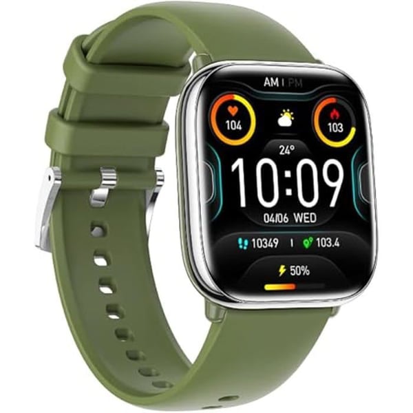 Smartwatch - myPhone - Watch Pastel Greenwood - Batteri 230 mAh - Autonomi 7 dage - AMOLED skærm 1,75 tommer