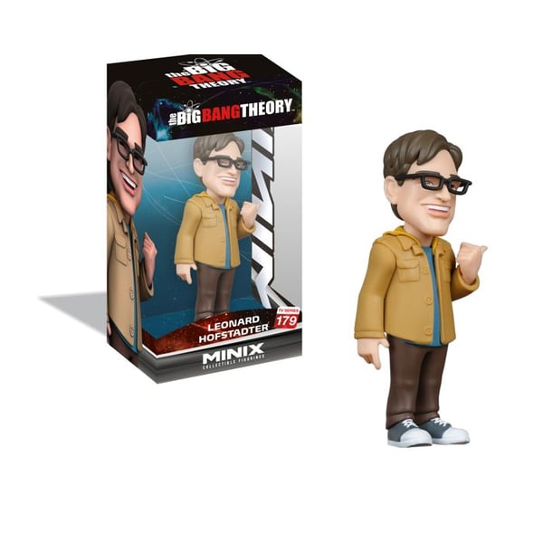 Samlarfigur - MINIX - Leonard Hofstadter - 12 cm - PVC - The Big Bang Theory