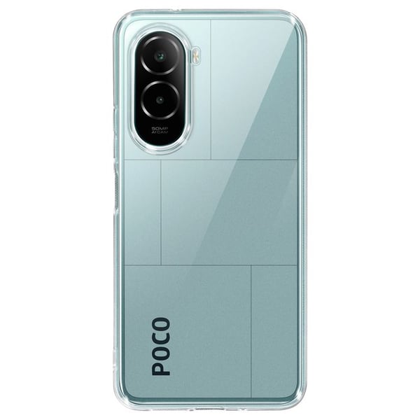 Siliconfodral - MAYAXESS - Xiaomi Poco M7 4G - Mjuk Skydd - Transparent - Tunn