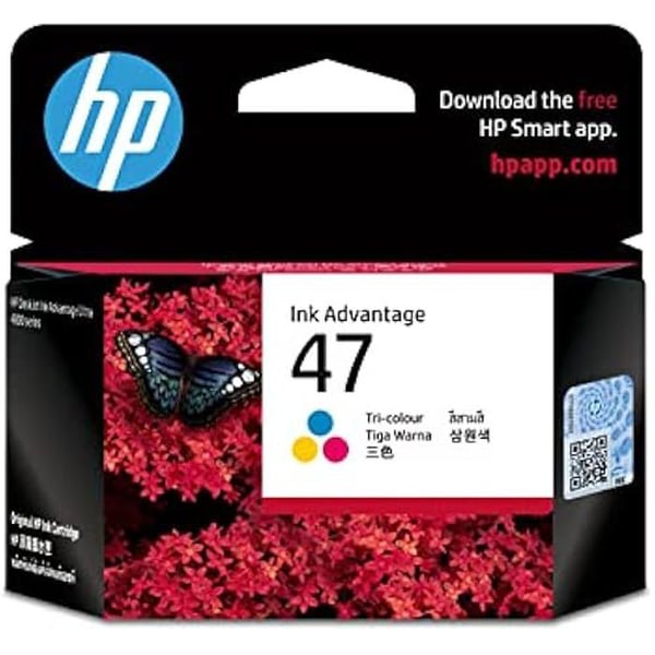 Bläckpatron - HP - 47 Tri-Color - Kompatibel - Bläckstråleskrivare - Flera färger