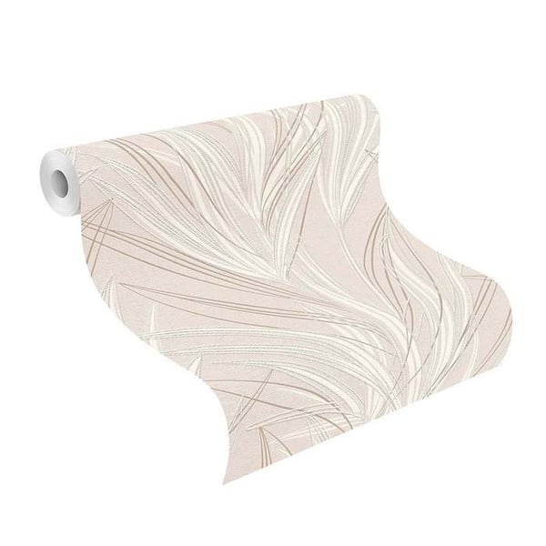 Rasch Välkommen Hem 654028 Non-woven tapet Botanisk 10.05 x 0.53 m Rosa Rosa