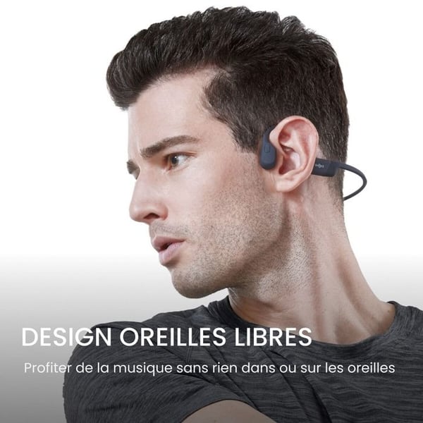Hörlurar Shokz OPENRUN USB-C SVART