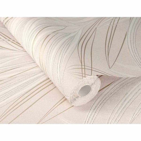 Rasch Välkommen Hem 654028 Non-woven tapet Botanisk 10.05 x 0.53 m Rosa Rosa
