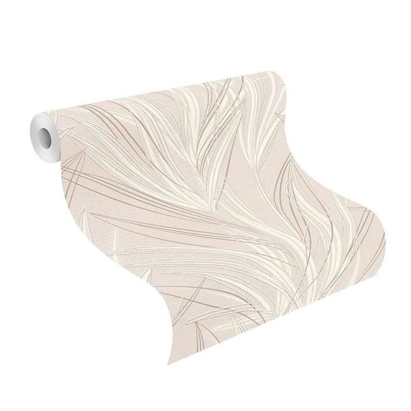Rasch Välkommen Hem 654028 Non-woven tapet Botanisk 10.05 x 0.53 m Rosa Rosa
