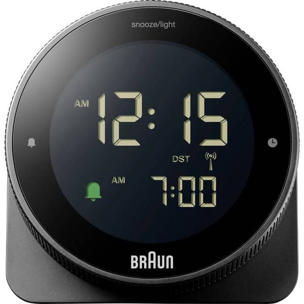 Braun BC24DCF Väckarklocka svart Väcktider 1 1 timer