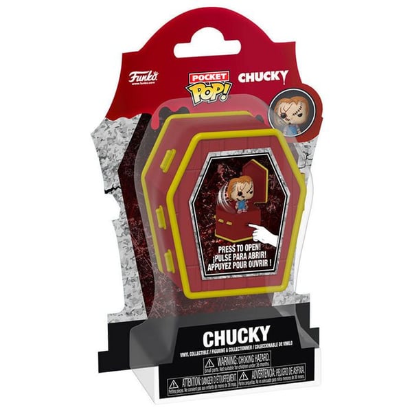 Figur - FUNKO - PocketChucky - Flerfärgad - Vinyl - 5,3 cm x 6,1 cm x 3,6 cm