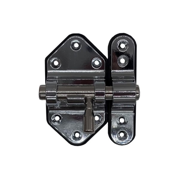 Bas av plast med förstärkta stift. 40 mm krom