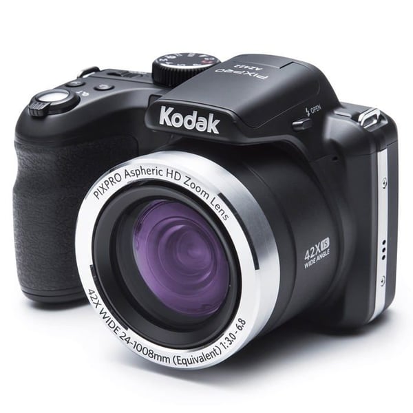 Kodak PIXPRO Astro Zoom AZ422 20,0 MP 720 p - 30 fps 42x optisk zoom svart kompakt digitalkamera- USED