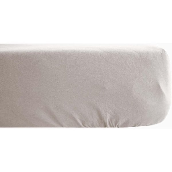 Palace prydnadslakan 100 % tvättad färgad bomull 63 trådar/cm² South Wind - Palace Natural - 140 x 190 cm 35 cm keps