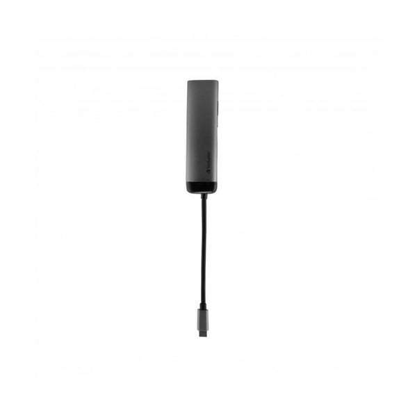 Hub multiport USB-C - VERBATIM - 49140 - Kompatibel 4K - Kompakt design - 5 Gb/s