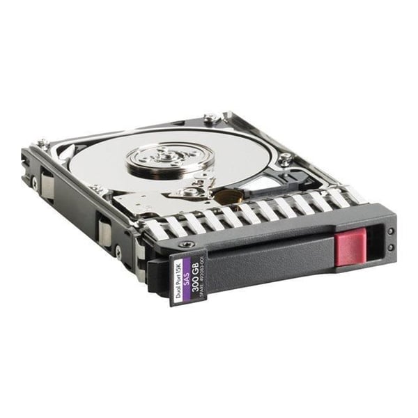 HP Dual Port Enterprise hårddisk - 300 GB - hot swappable - 2,5" SFF - SAS - 10000 rpm