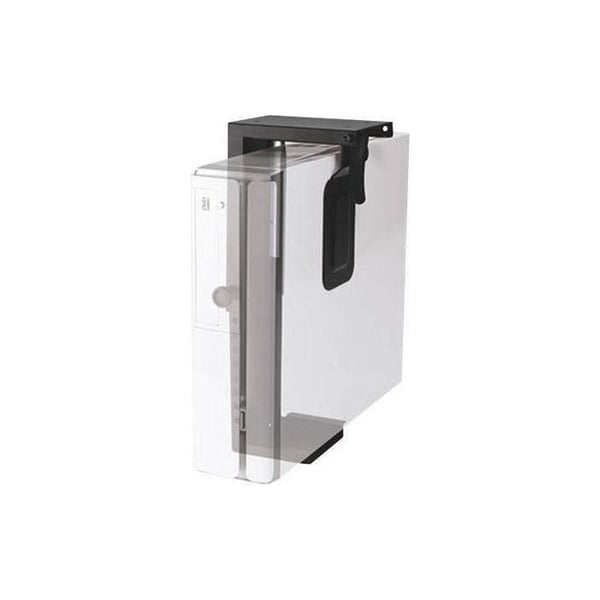 PC-bordstöd - NEWSTAR - CPU-D075BLACK - 10 kg Max - Höjdjusterbar - Vertikal installation