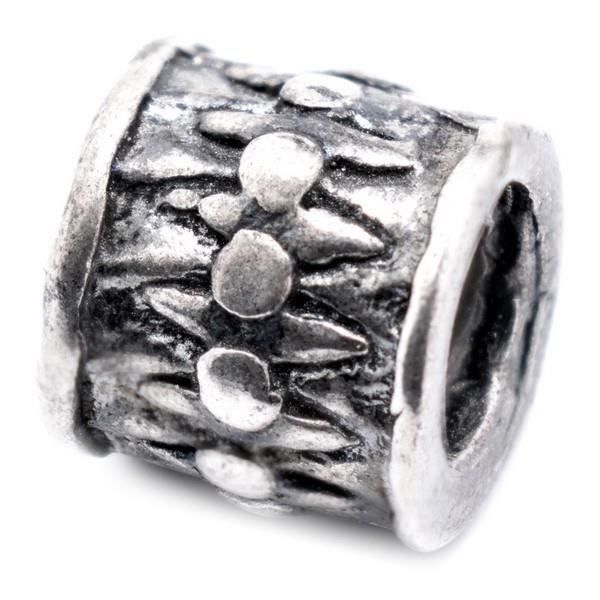 Glaspärla - Viceroy - VMM0031-00 - Silverfärgad - 1 Cm - Smycken Dam