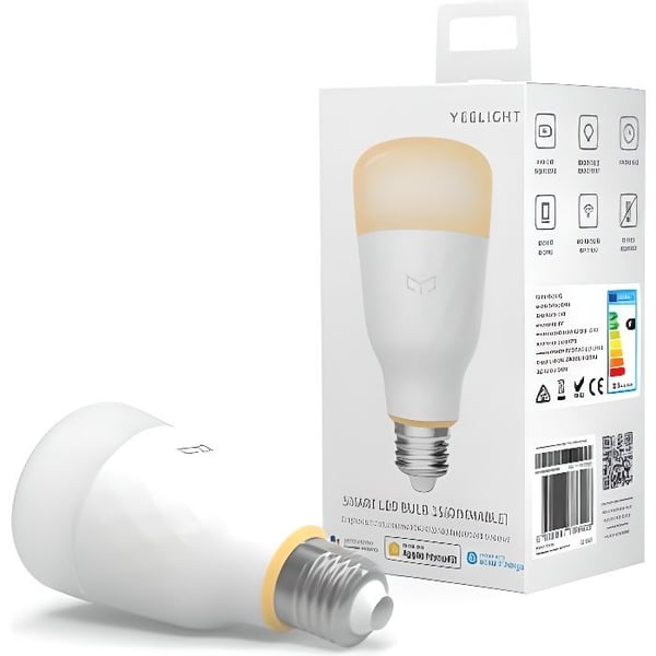 Smart glödlampa - XIAOMI - Yeelight 1S - LED - 9W - Kompatibel med Alexa