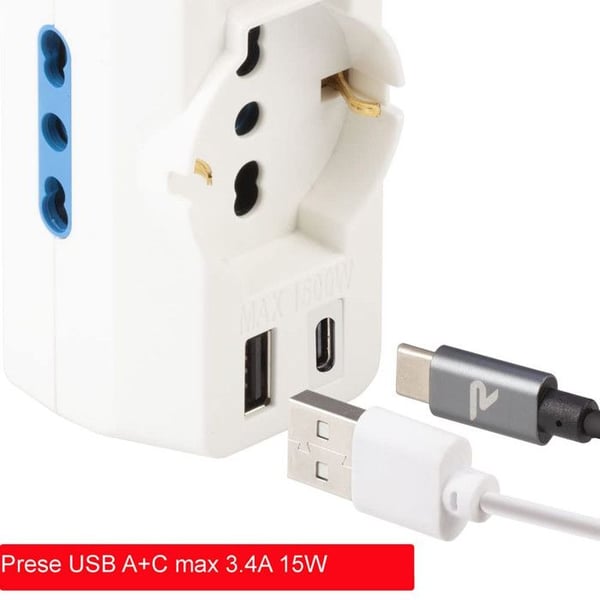 Polypool PP2389 Hvid stikadapter